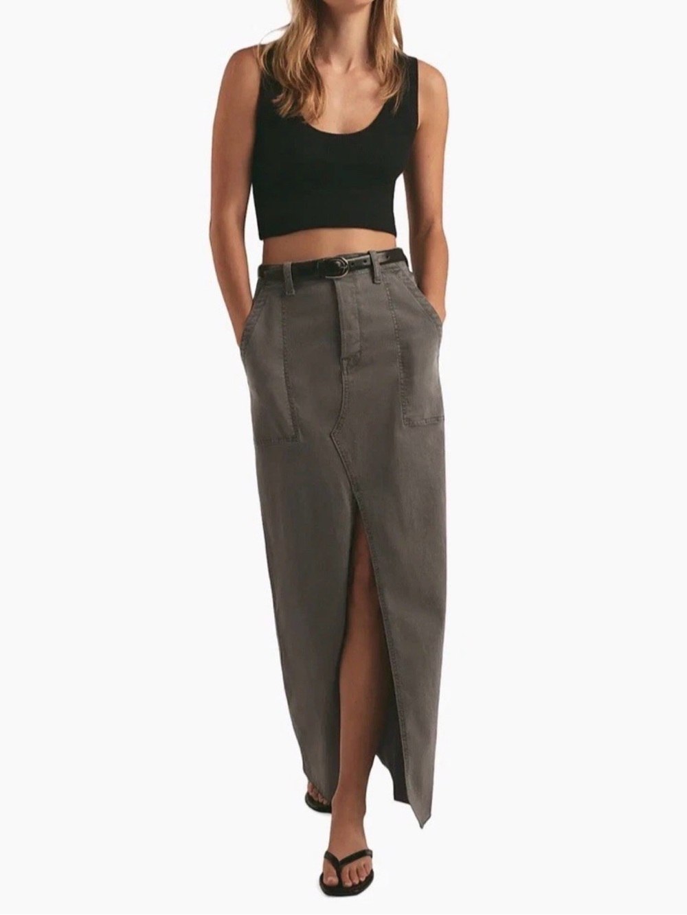 Favorite Daughter The Sadie Utility Maxi Skirt